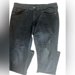 Levi's 511 Dark Blue Jeans Men 36x30 Premium Jeans Straight Leg Denim